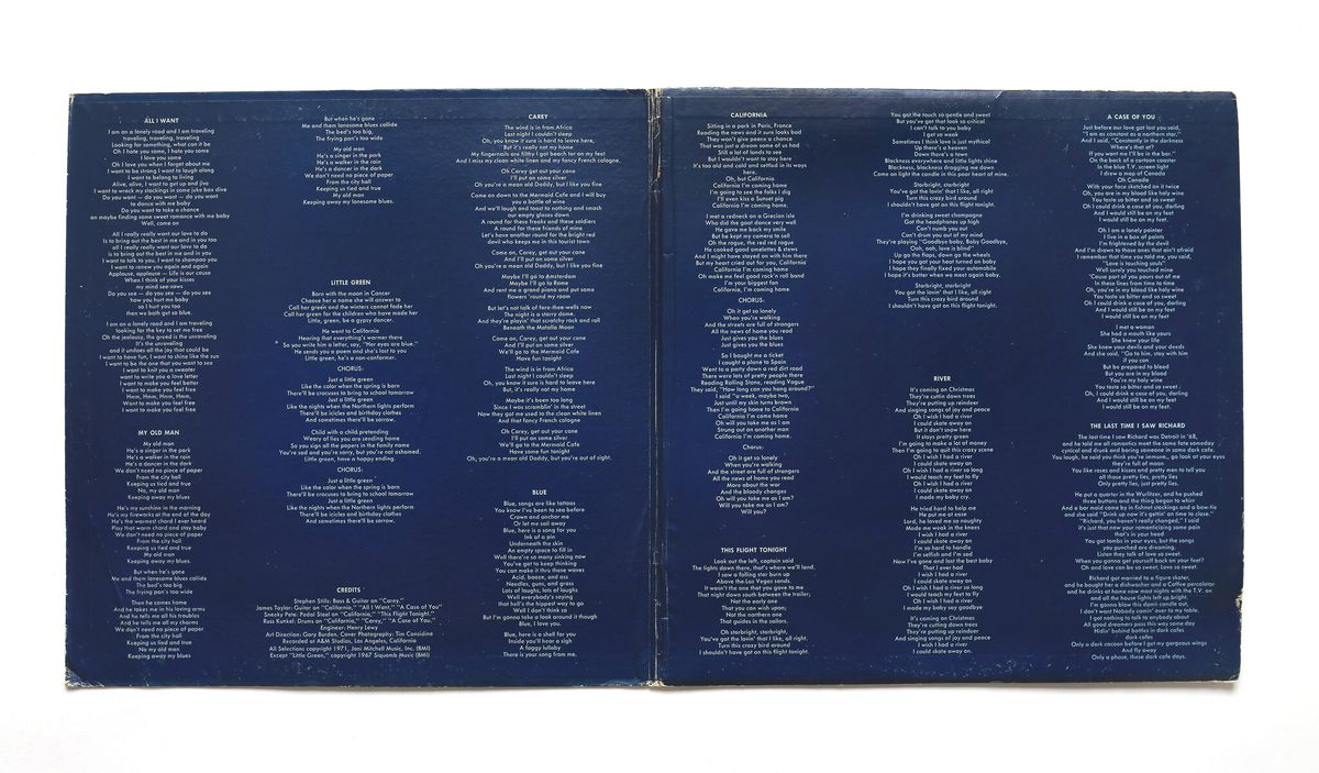 Joni Mitchell 01 Blue (the song)
